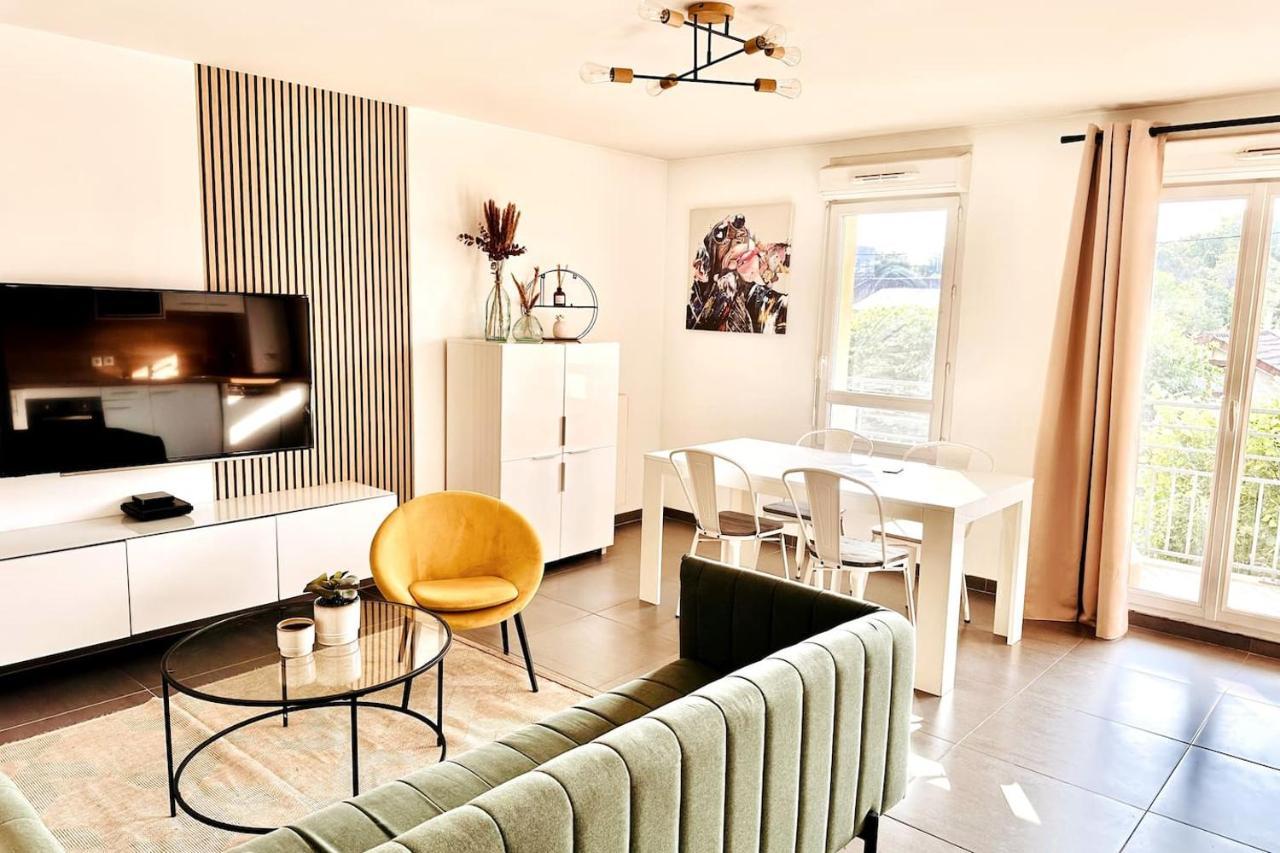 Btobed - Location Professionnelle - Appartement 4 Personnes Parking Gratuit - Proche Parc Des Expositions Et Aeroport Cdg Villepinte  Buitenkant foto