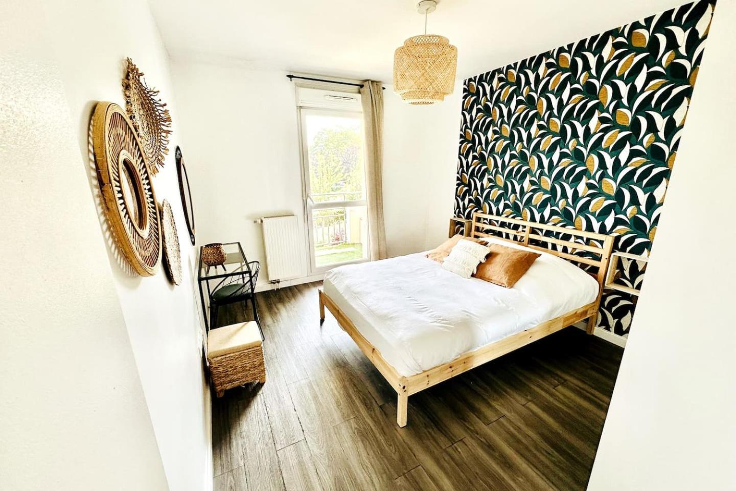 Btobed - Location Professionnelle - Appartement 4 Personnes Parking Gratuit - Proche Parc Des Expositions Et Aeroport Cdg Villepinte  Buitenkant foto