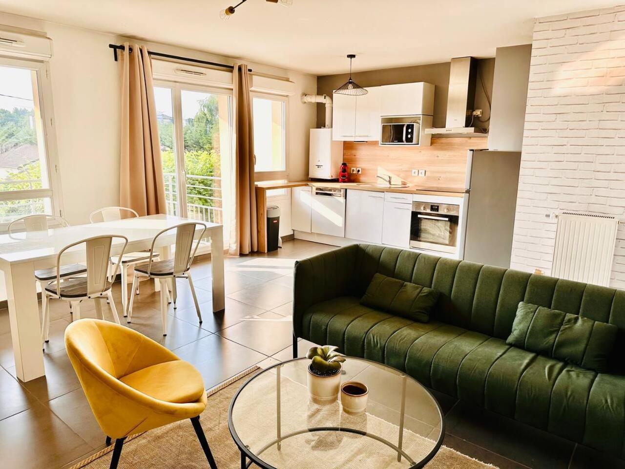 Btobed - Location Professionnelle - Appartement 4 Personnes Parking Gratuit - Proche Parc Des Expositions Et Aeroport Cdg Villepinte  Buitenkant foto