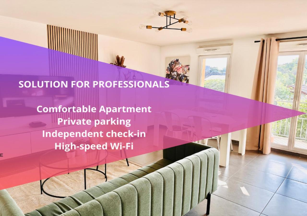 Btobed - Location Professionnelle - Appartement 4 Personnes Parking Gratuit - Proche Parc Des Expositions Et Aeroport Cdg Villepinte  Buitenkant foto